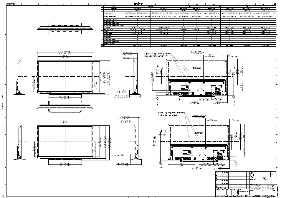 Sony KDL-40R450A User Manual | 2 pages