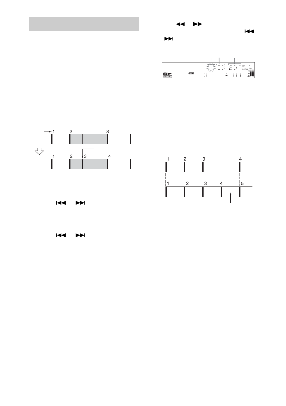 Dividing recorded tracks | Sony MXD-D400 User Manual | Page 40 / 52