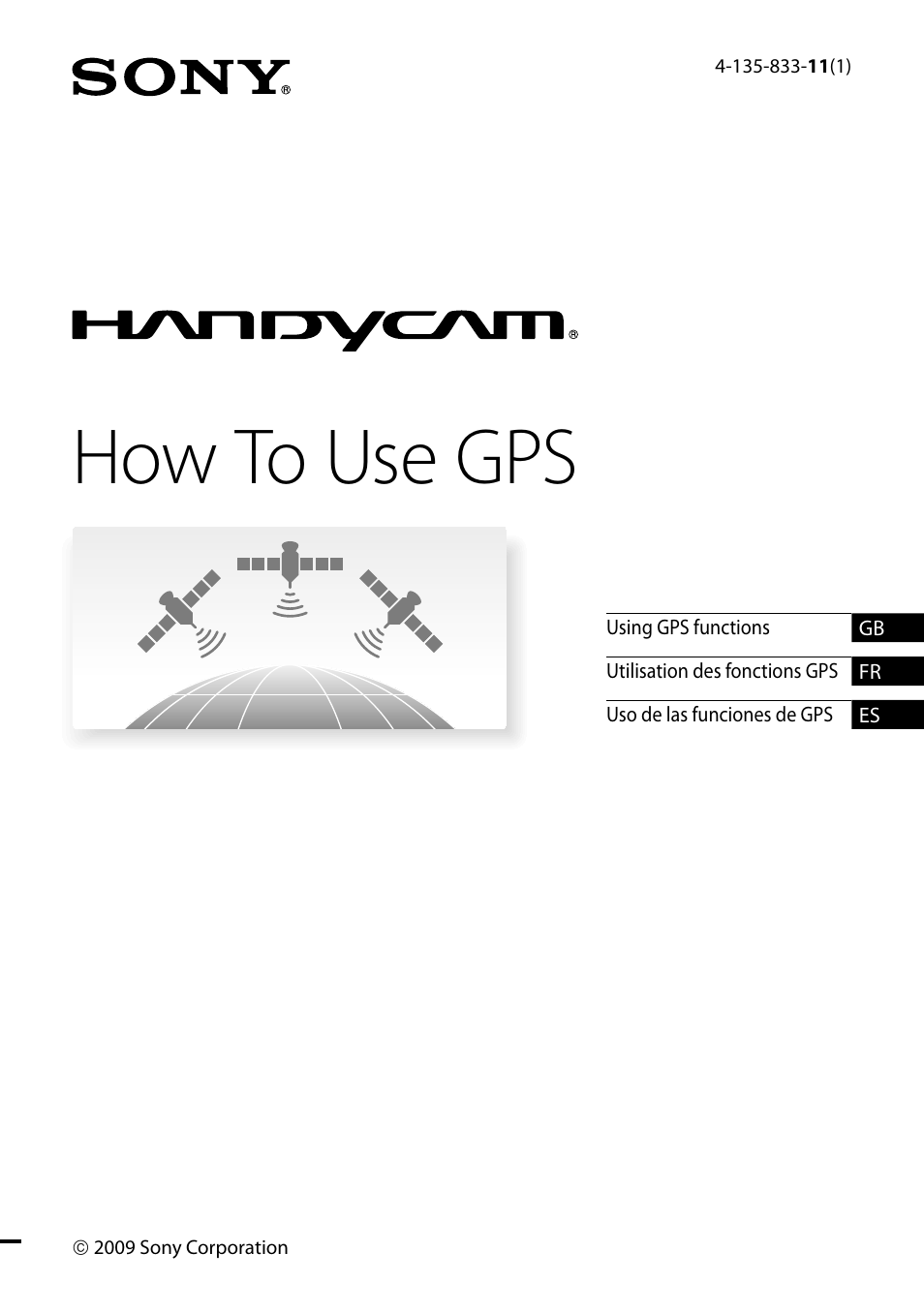 Sony HDR-XR500V User Manual | 28 pages