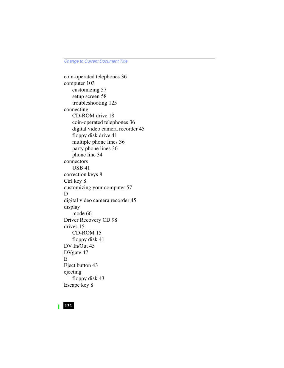 Sony PCG-SR27 User Manual | Page 132 / 137