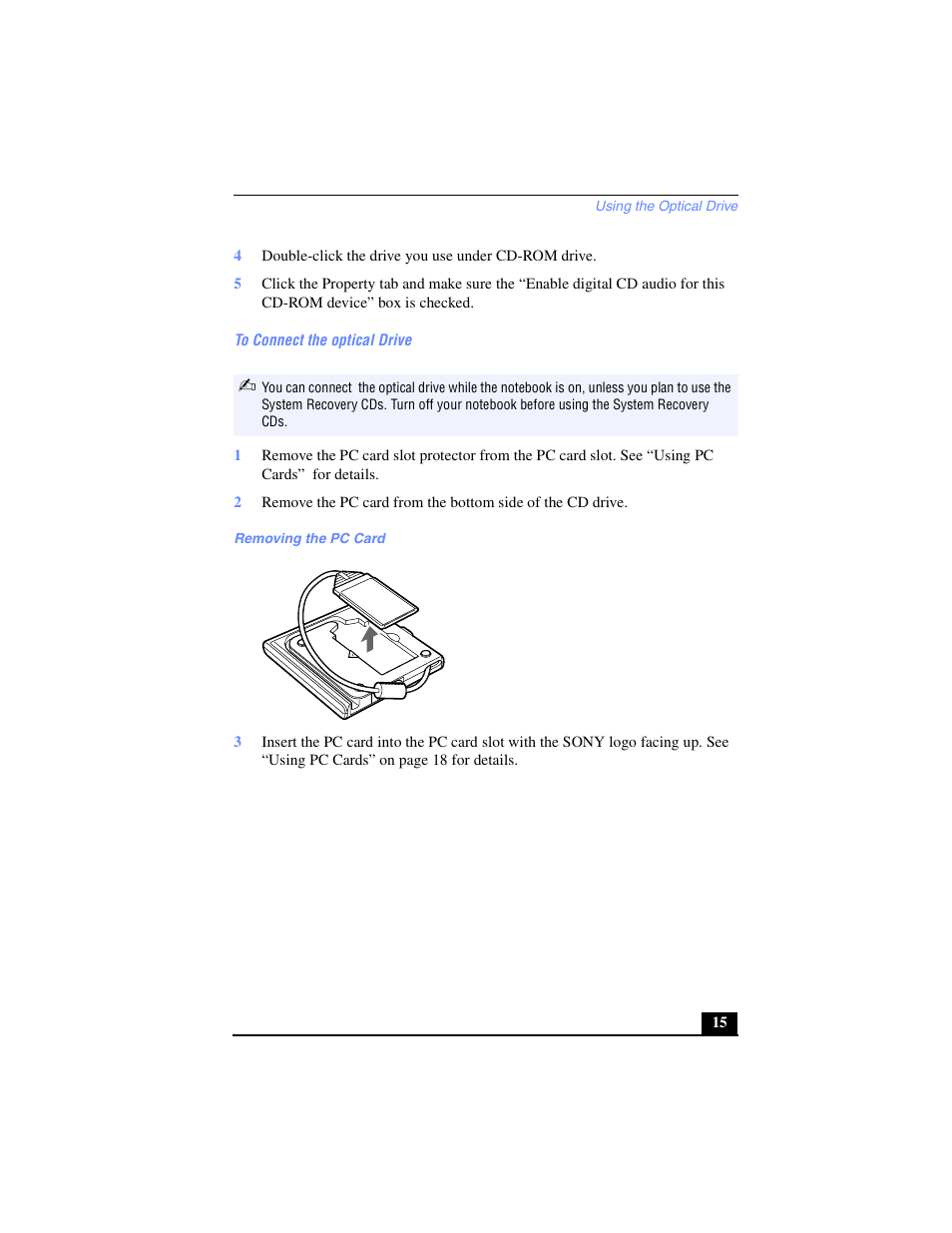 Sony PCG-SR27 User Manual | Page 15 / 137