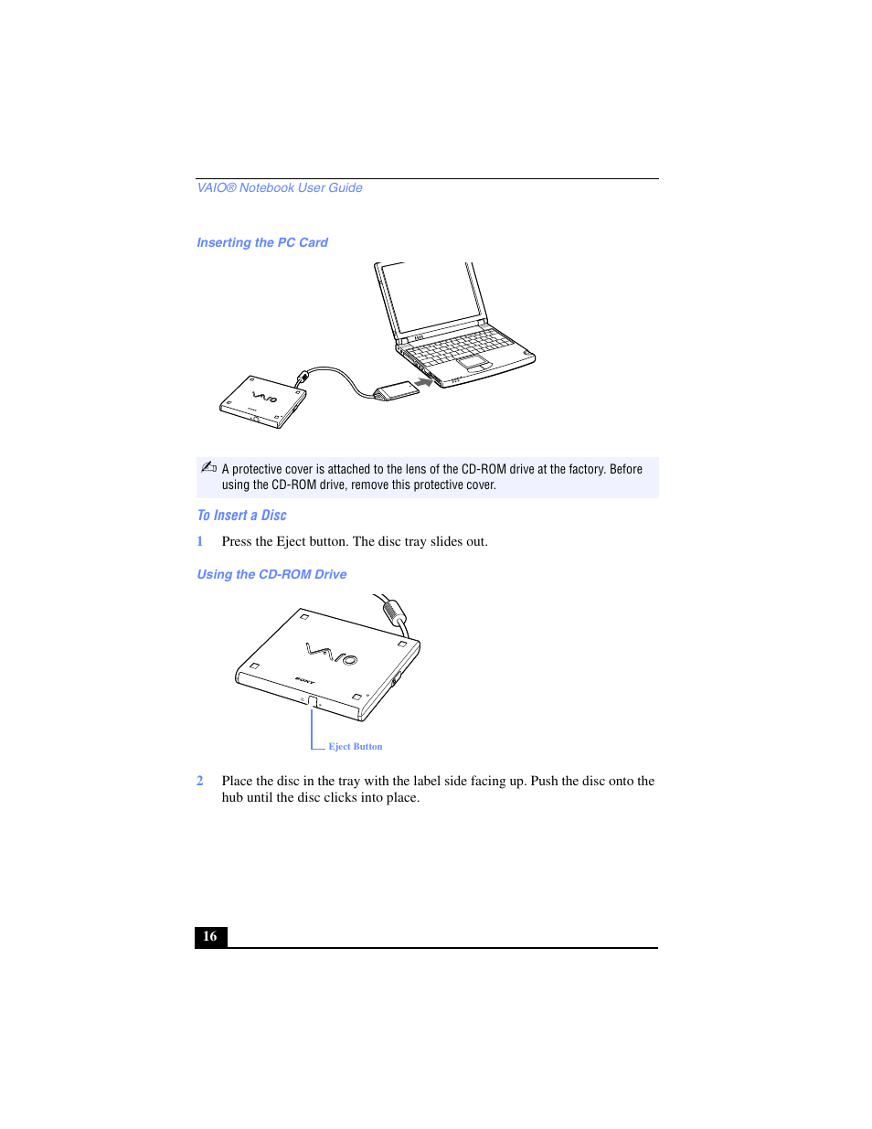 Sony PCG-SR27 User Manual | Page 16 / 137