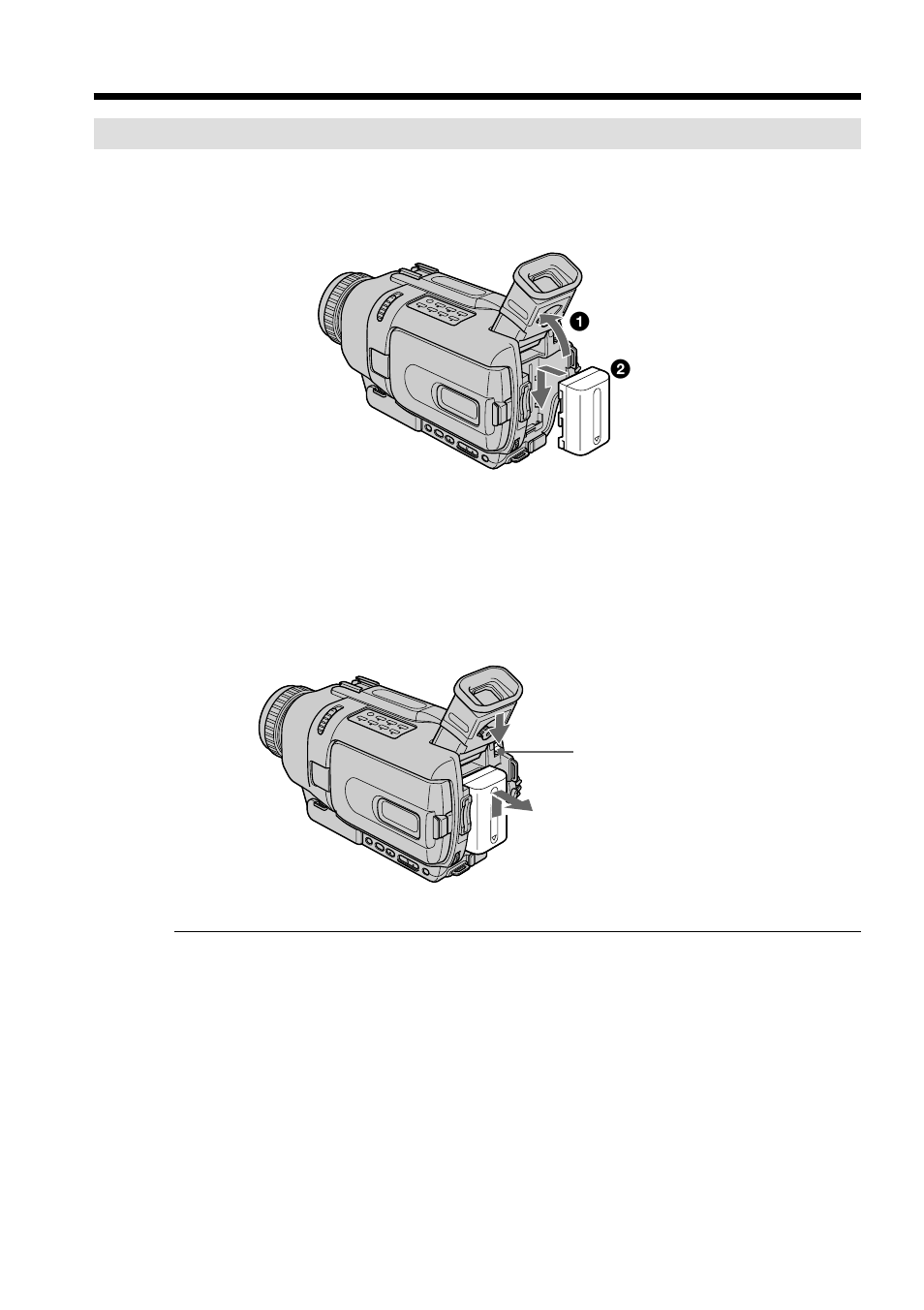Step 1 preparing the power supply | Sony DCR-TRV840 User Manual | Page 12 / 212