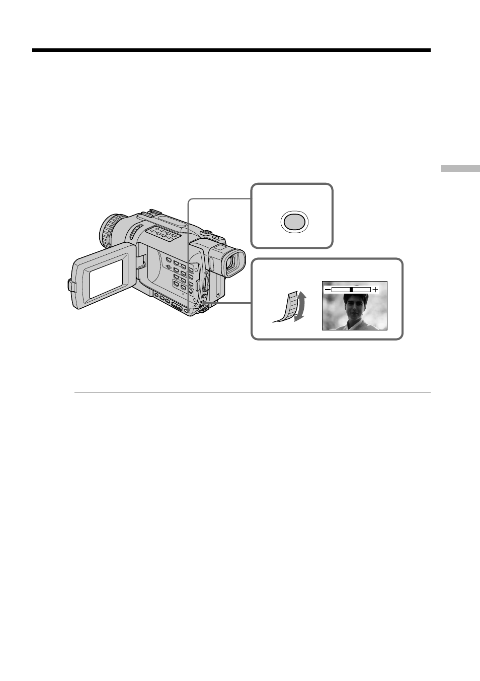 Adjusting the exposure manually | Sony DCR-TRV840 User Manual | Page 53 / 212