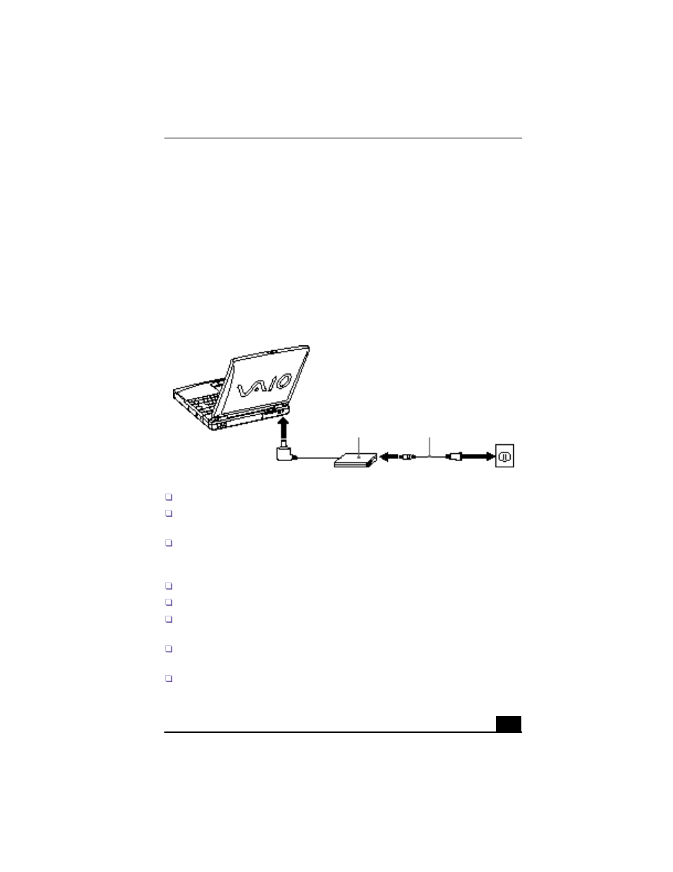 Connecting a power source | Sony PCG-FX190 User Manual | Page 25 / 136