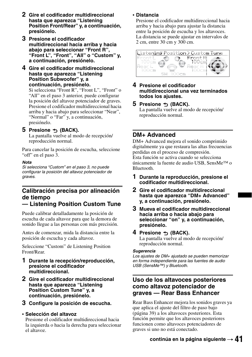 Dm+ advanced | Sony DSX-S300BTX User Manual | Page 139 / 152