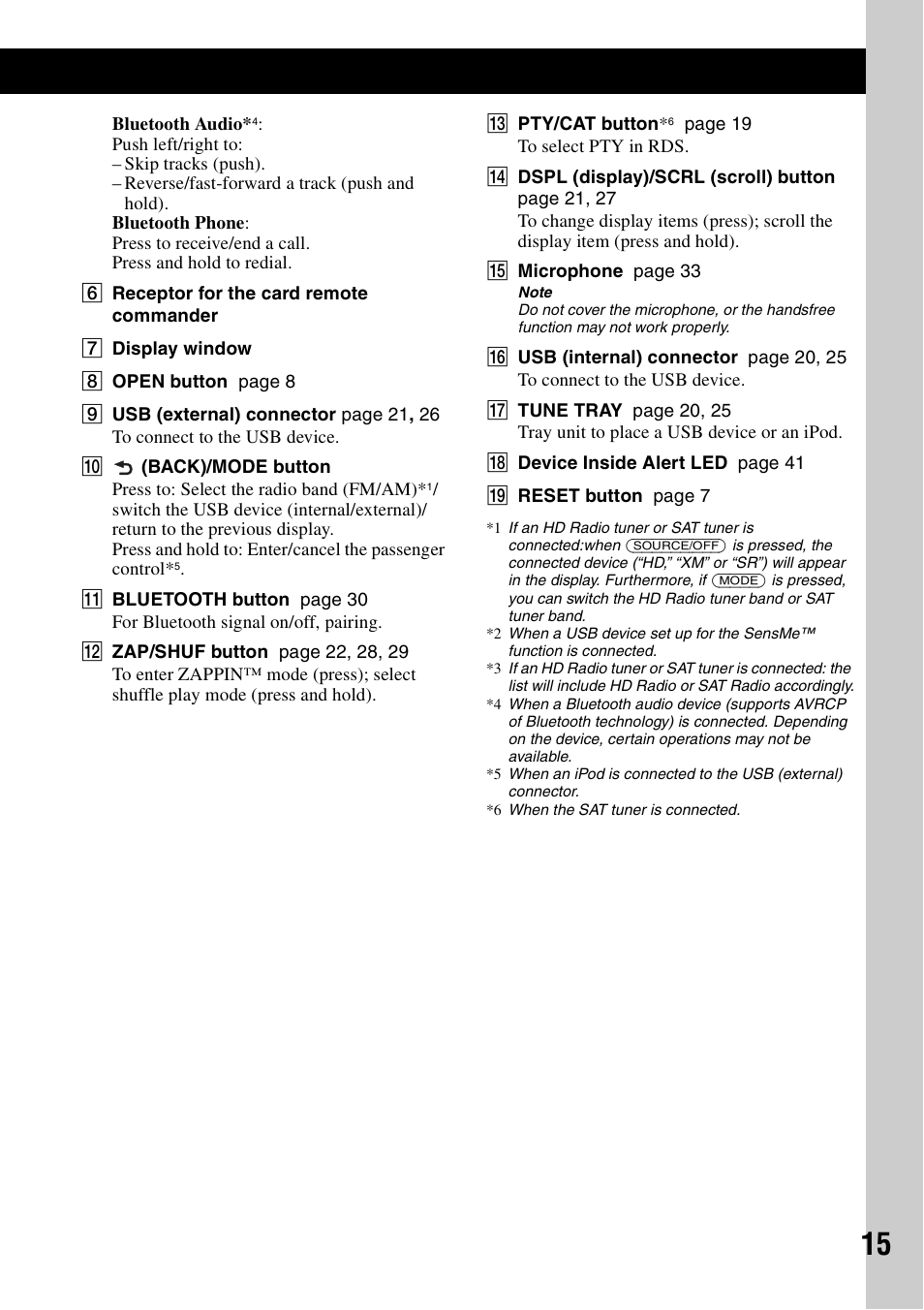Sony DSX-S300BTX User Manual | Page 15 / 152