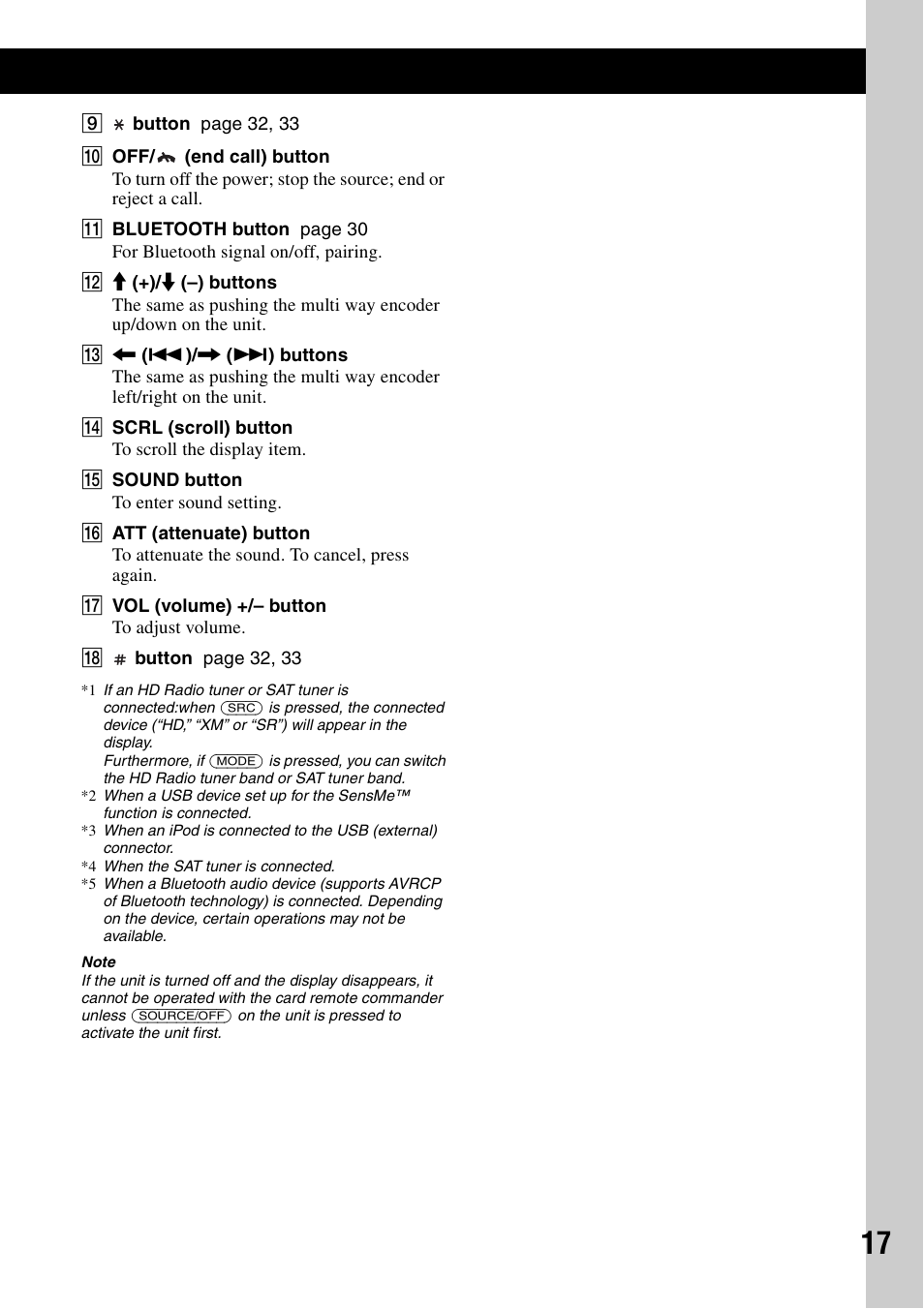 Sony DSX-S300BTX User Manual | Page 17 / 152