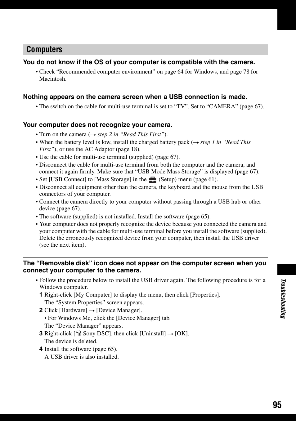 Computers | Sony DSC-T30 User Manual | Page 95 / 119