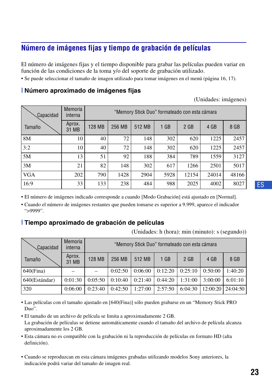 Sony DSC-T100 User Manual | Page 53 / 60