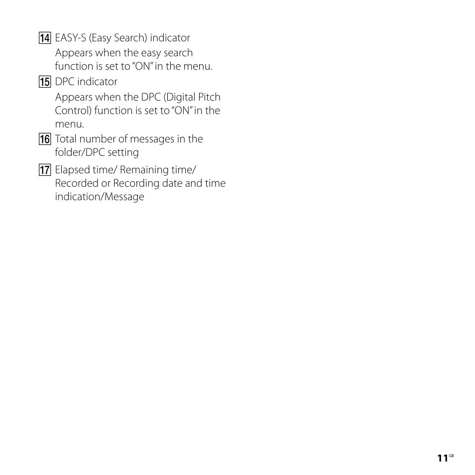 Sony ICD-PX720 User Manual | Page 11 / 96