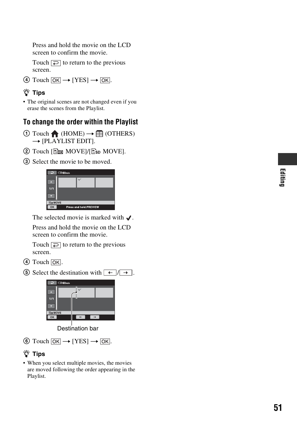 Sony HDR-TG1 User Manual | Page 51 / 109