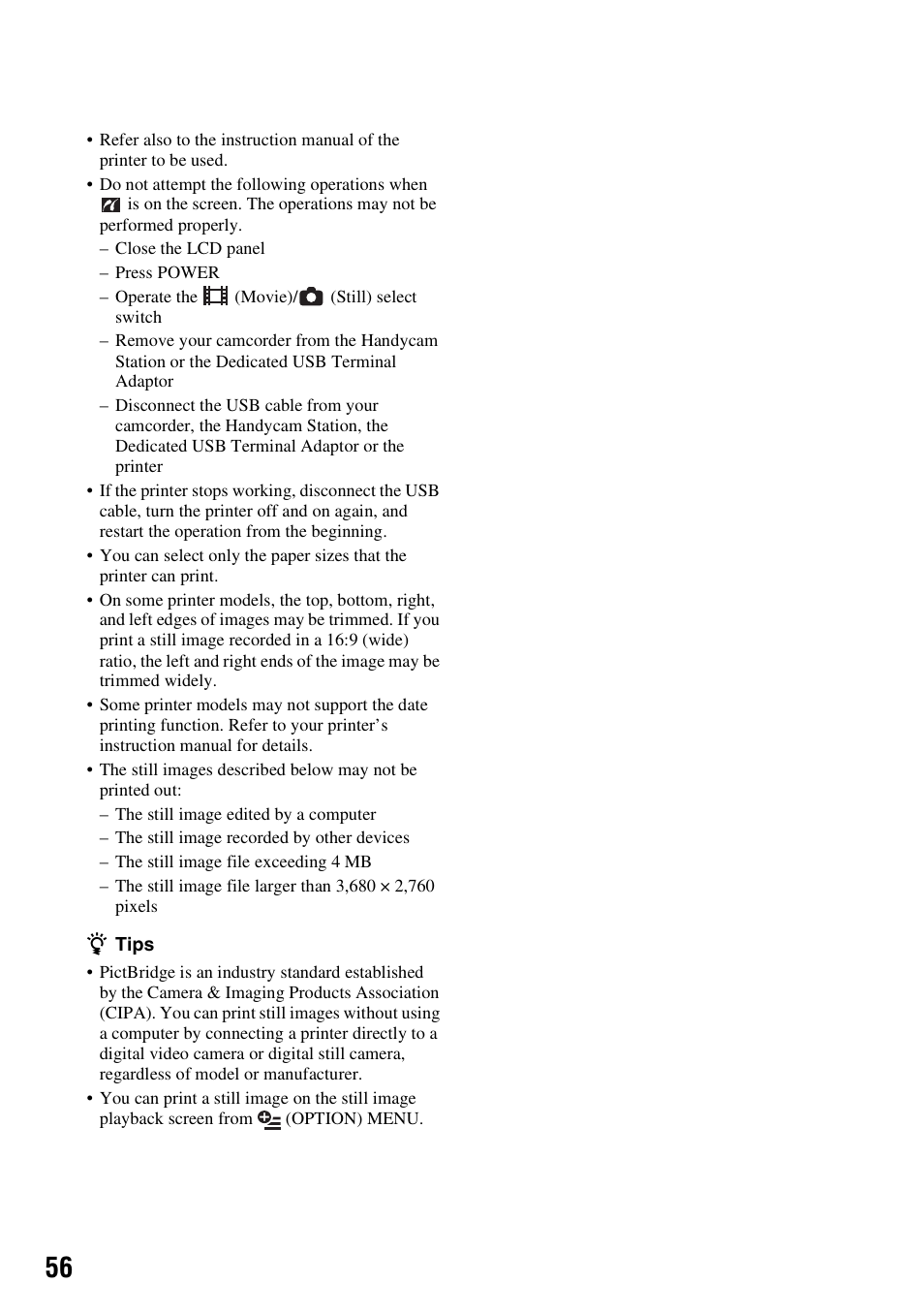 Sony HDR-TG1 User Manual | Page 56 / 109