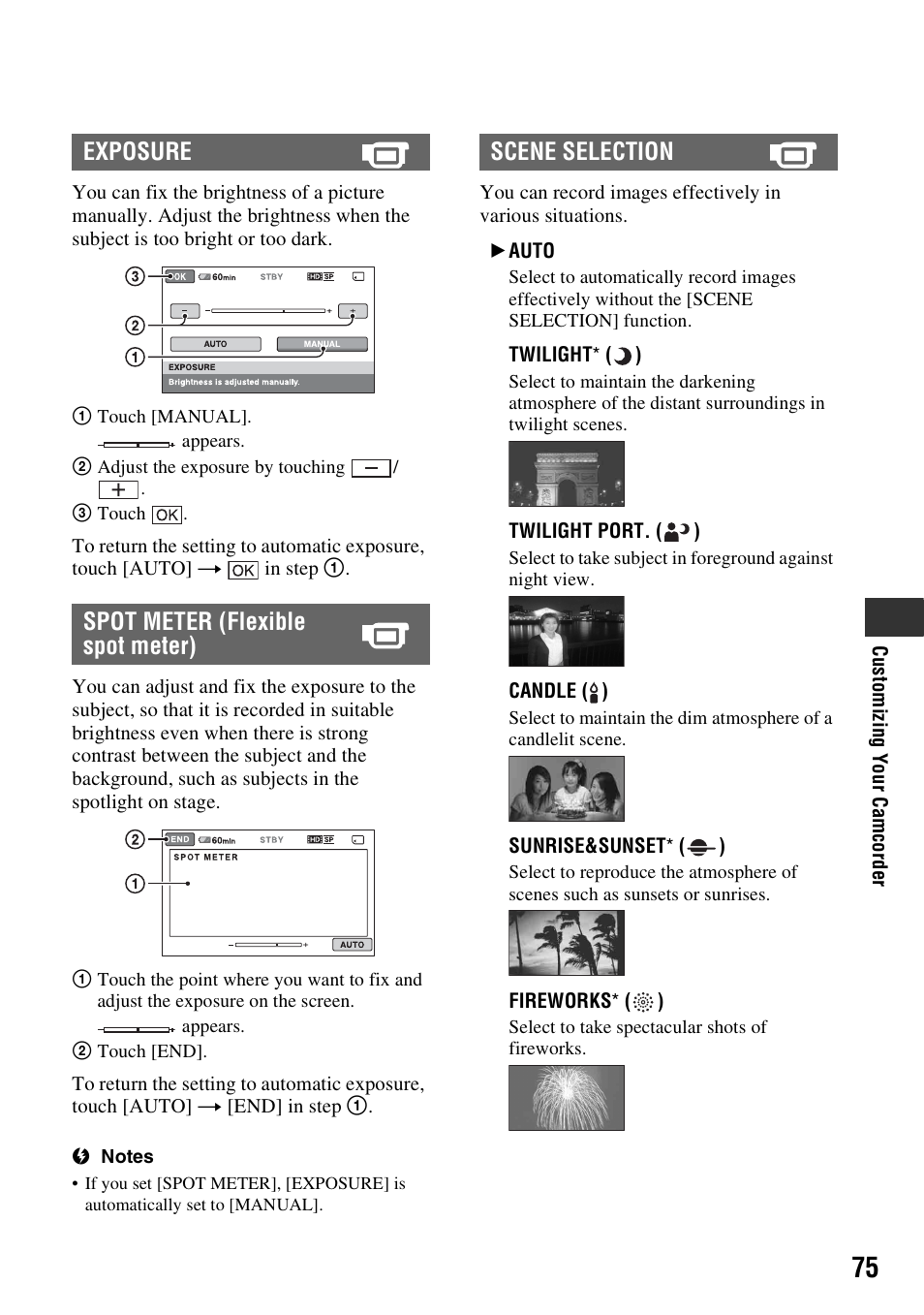 Sony HDR-TG1 User Manual | Page 75 / 109