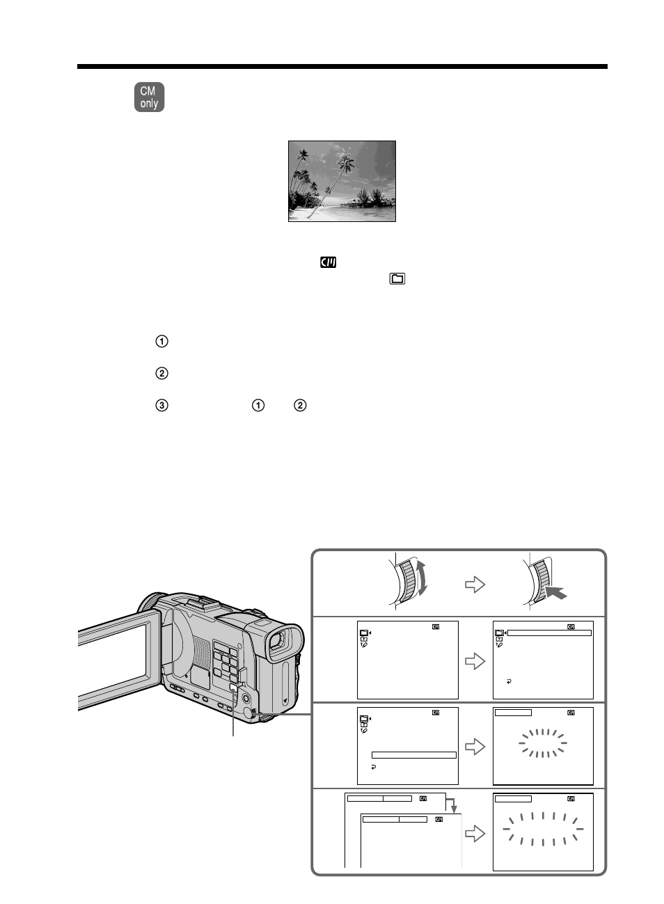 Superimposing a title | Sony DCR-TRV50 User Manual | Page 110 / 248