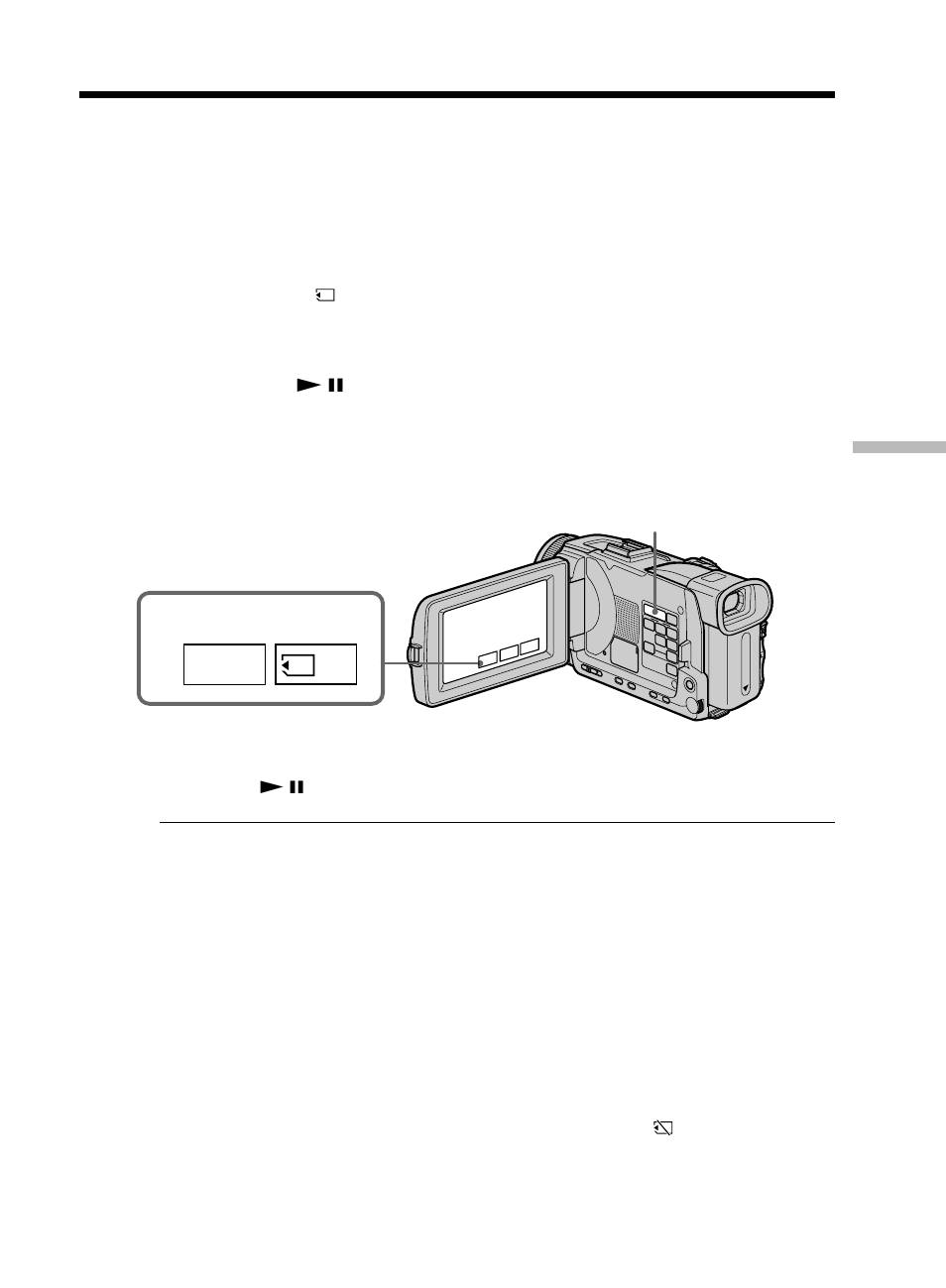 Viewing moving pictures – mpeg movie playback, Play | Sony DCR-TRV50 User Manual | Page 159 / 248