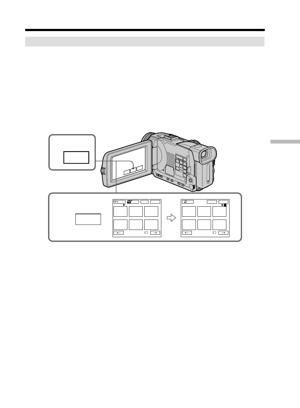 Index, Deleting selected images on the index screen, Deleting images – delete | Sony DCR-TRV50 User Manual | Page 169 / 248
