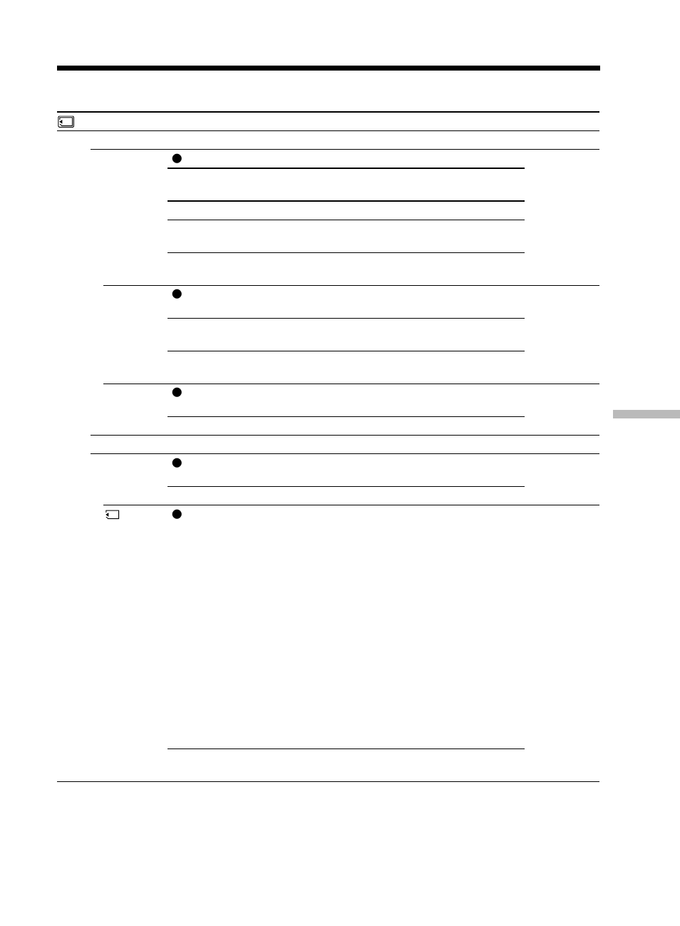 Changing the default settings with the menu | Sony DCR-TRV50 User Manual | Page 203 / 248