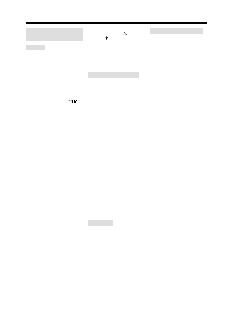 Specifications, Video camera recorder | Sony DCR-TRV50 User Manual | Page 234 / 248