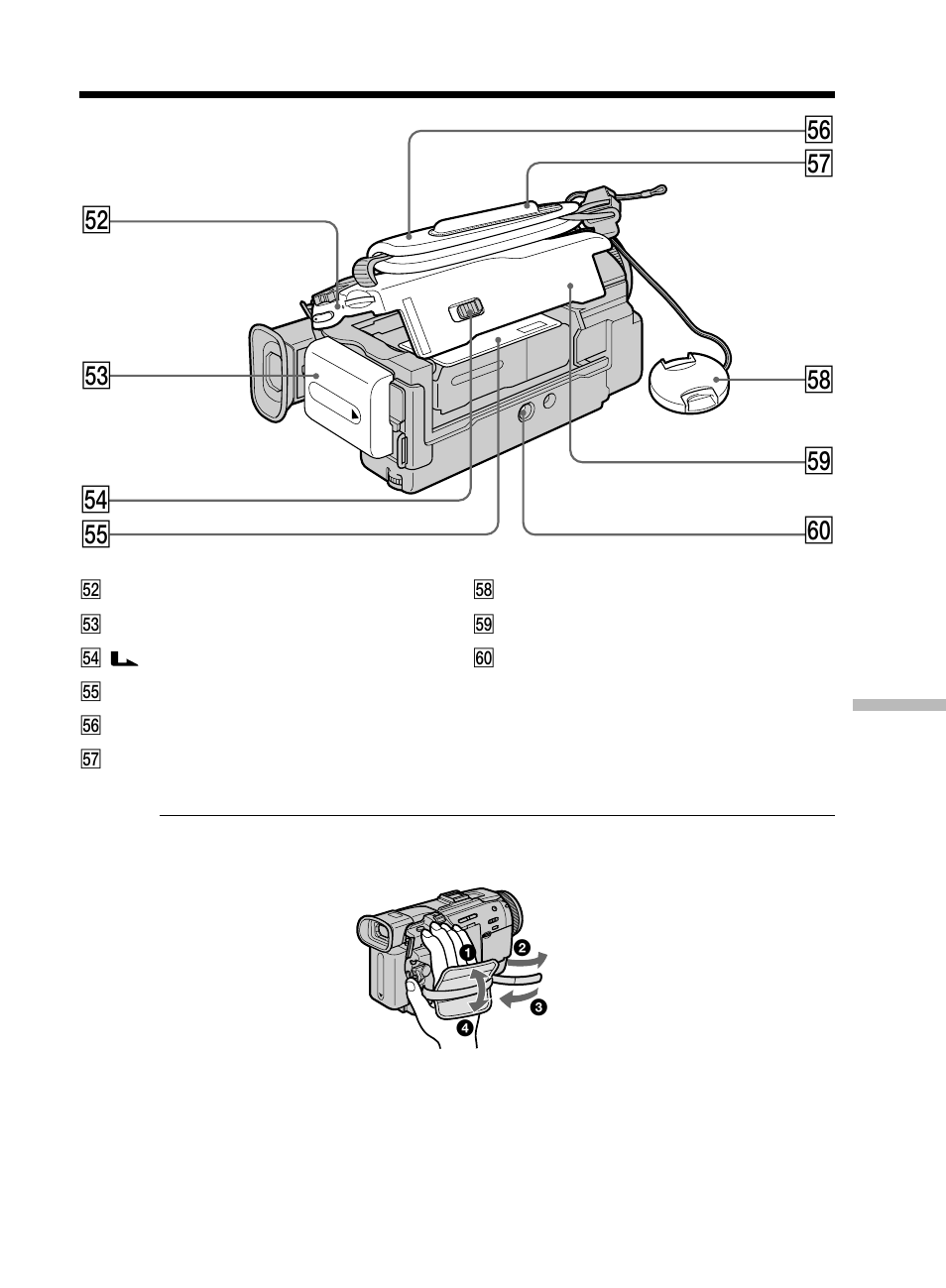 Td ts tf th tg tj tl y; tk | Sony DCR-TRV50 User Manual | Page 241 / 248
