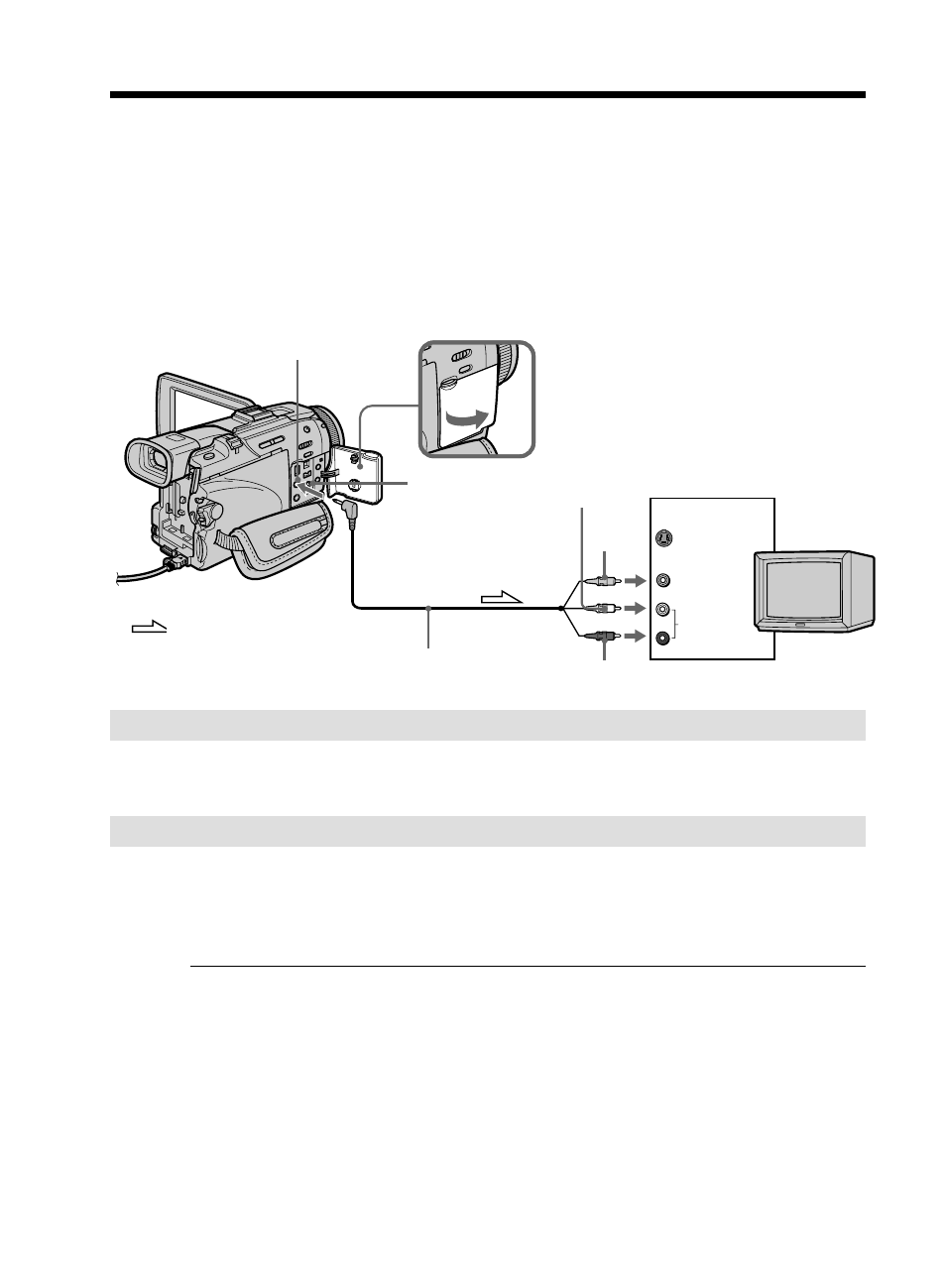 Viewing the recording on tv | Sony DCR-TRV50 User Manual | Page 46 / 248