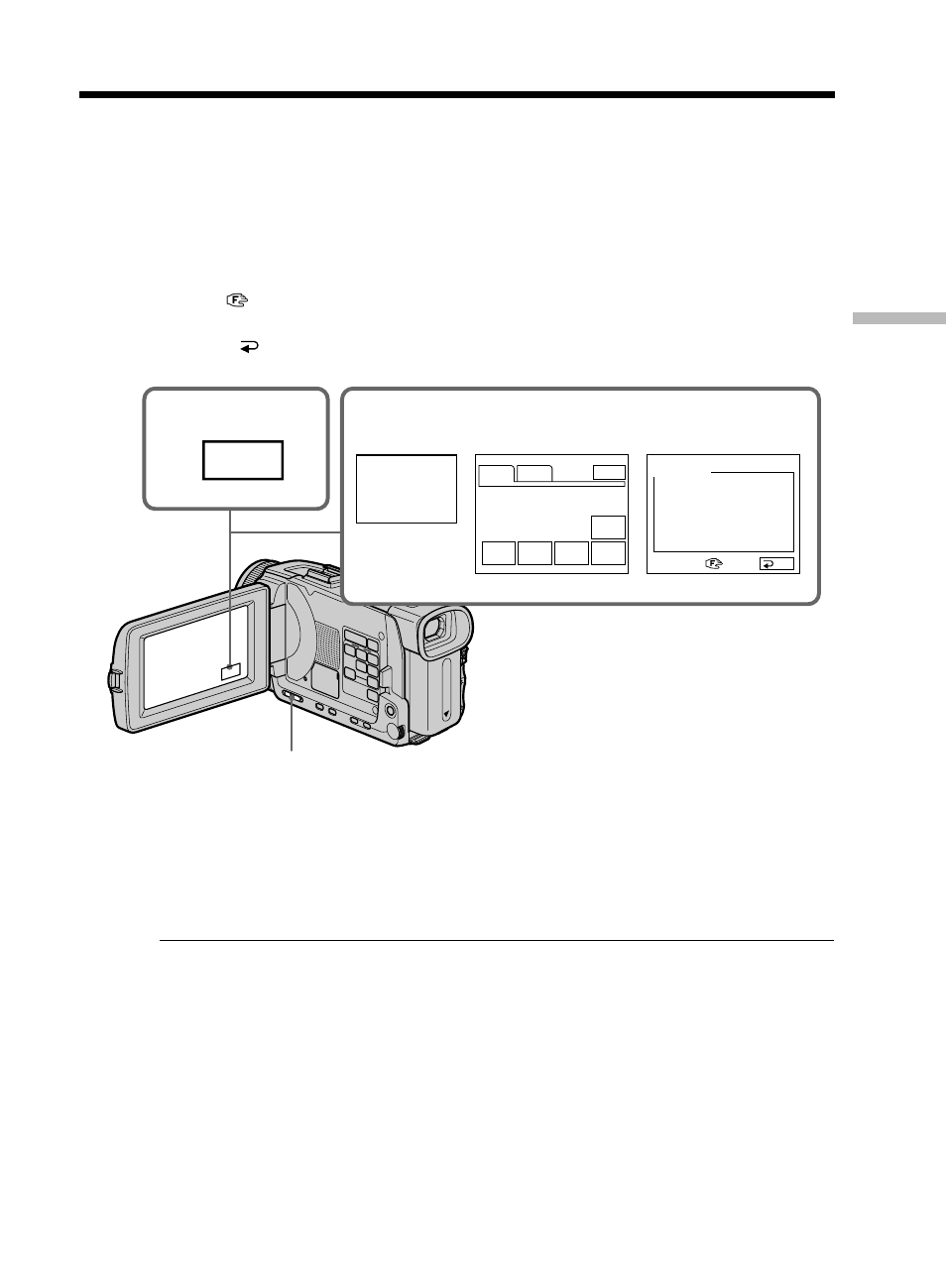 Using the spot focus – spot focus, Spot focus | Sony DCR-TRV50 User Manual | Page 71 / 248