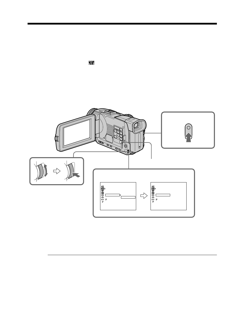 Frame by frame recording – frame recording | Sony DCR-TRV50 User Manual | Page 74 / 248