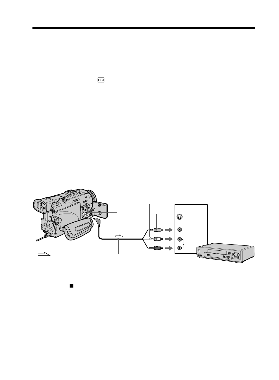 Dubbing a tape | Sony DCR-TRV50 User Manual | Page 86 / 248