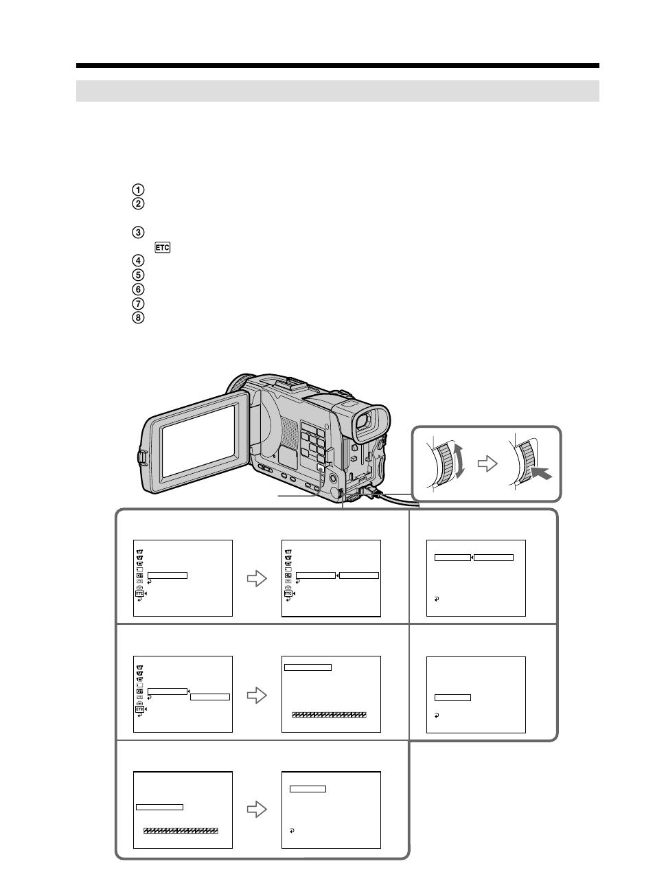 1) set the ir setup code | Sony DCR-TRV50 User Manual | Page 90 / 248