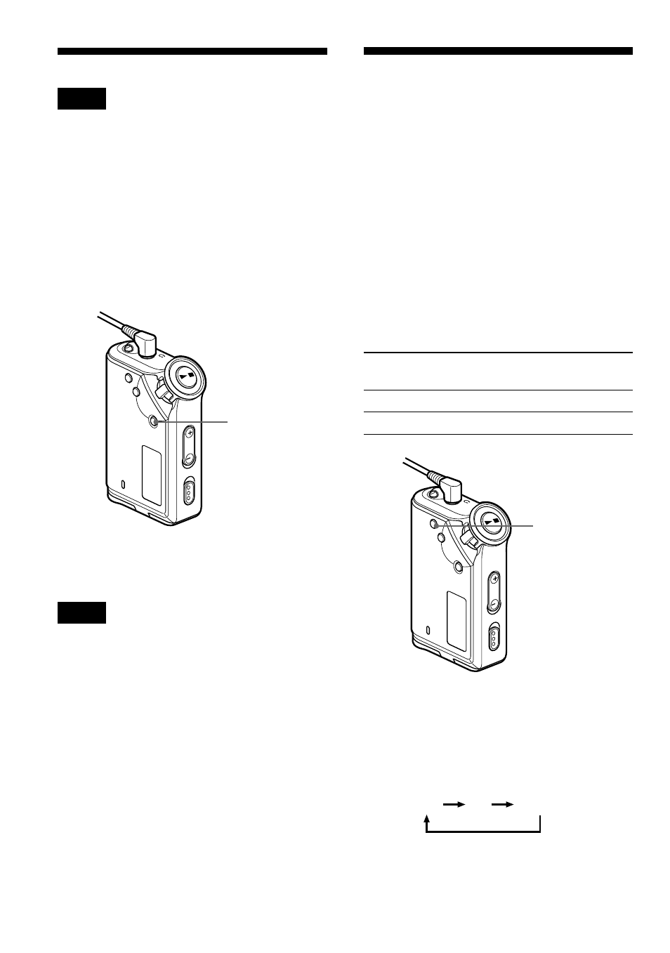 Selecting the group display mode, Adjusting treble and bass (digital sound preset), Selecting the sound quality | Default settings | Sony NW-E75 User Manual | Page 22 / 48