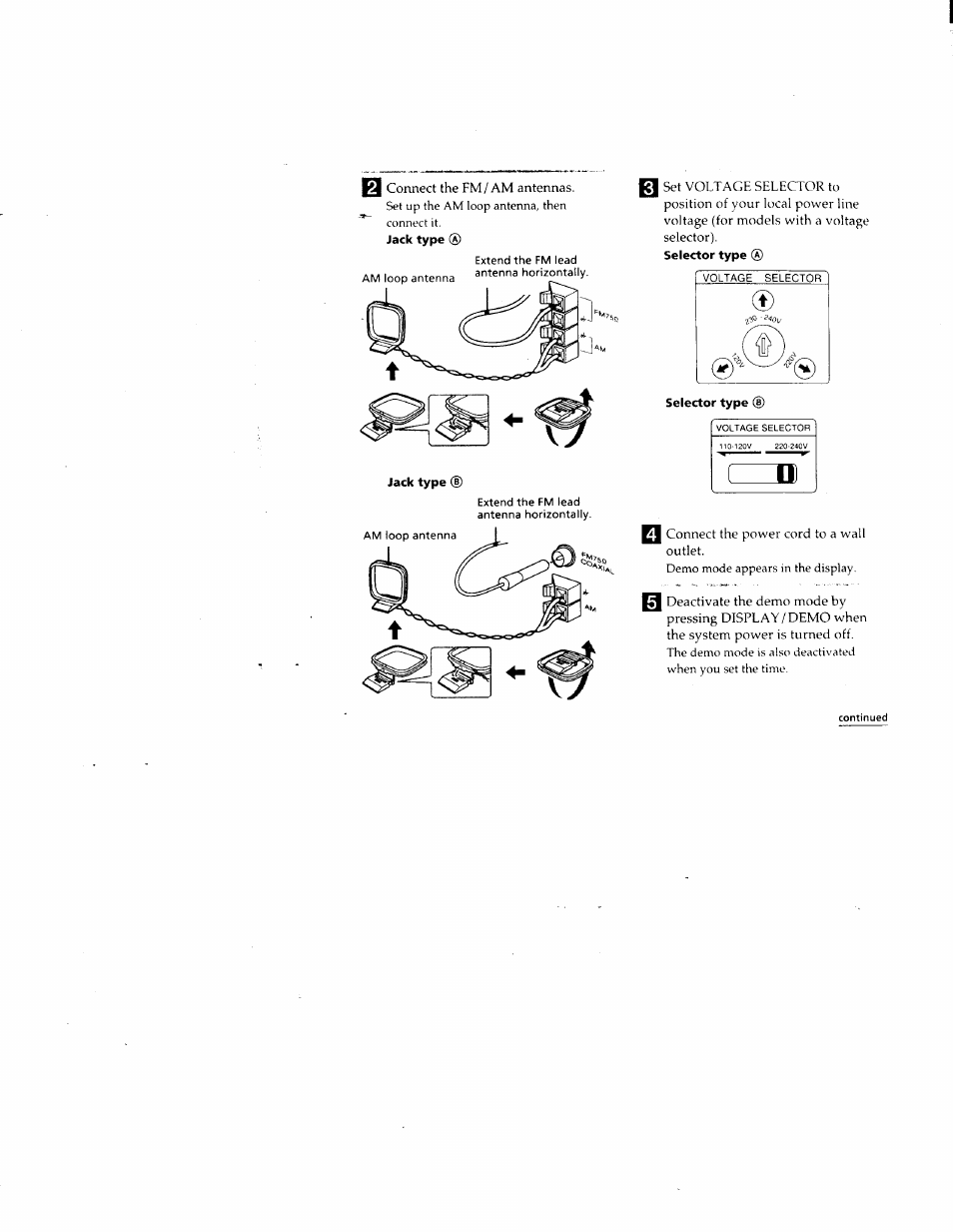 Jack type | Sony DHC-MD500 User Manual | Page 5 / 47