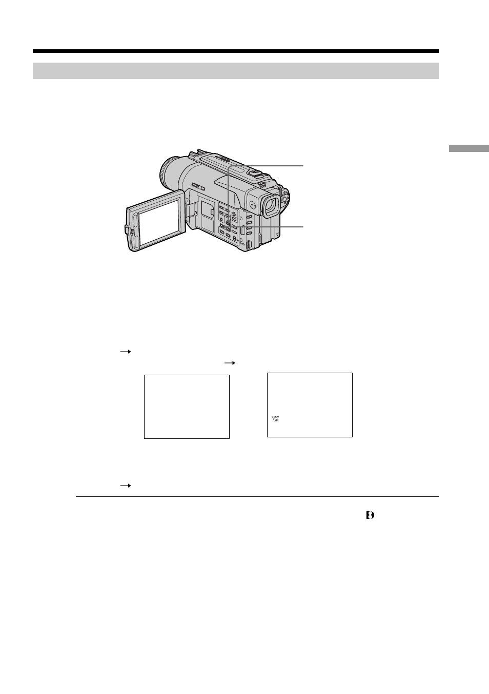 Playing back a tape | Sony DCR-TRV520 User Manual | Page 25 / 132