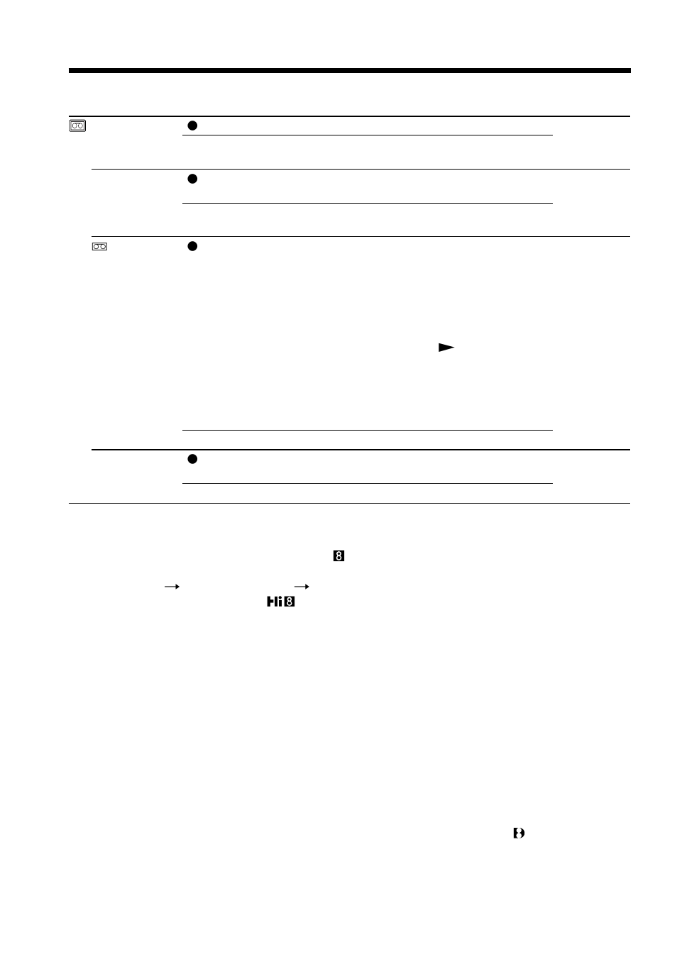 Changing the menu settings | Sony DCR-TRV520 User Manual | Page 68 / 132