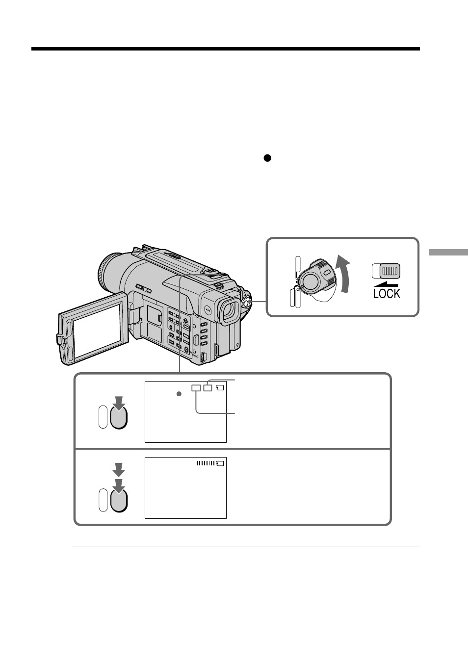 Recording still images on “memory stick, Memory photo recording | Sony DCR-TRV520 User Manual | Page 77 / 132
