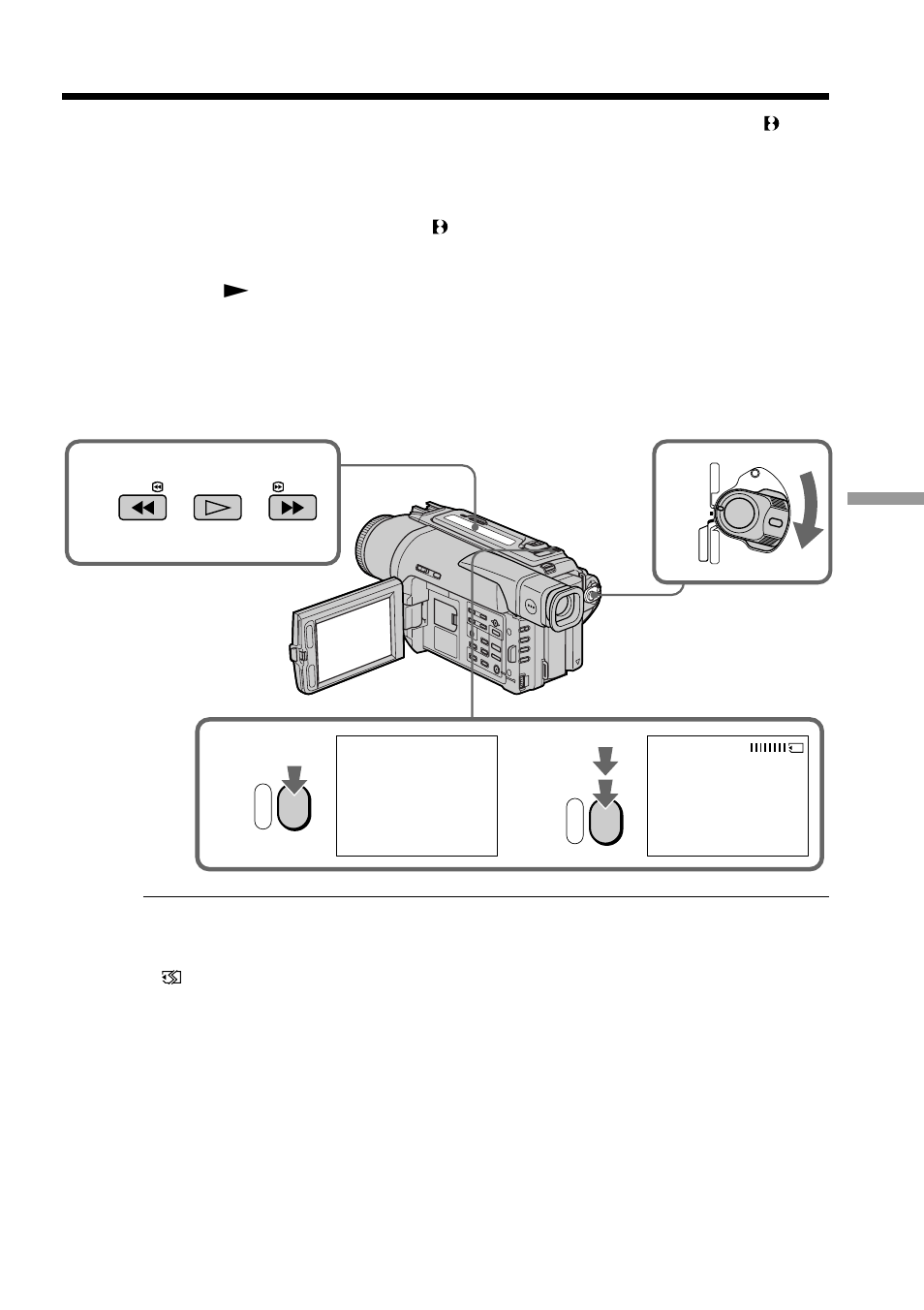 Recording an image from a tape as a still image, Recording an image from a tape as a still, Image | Sony DCR-TRV520 User Manual | Page 85 / 132