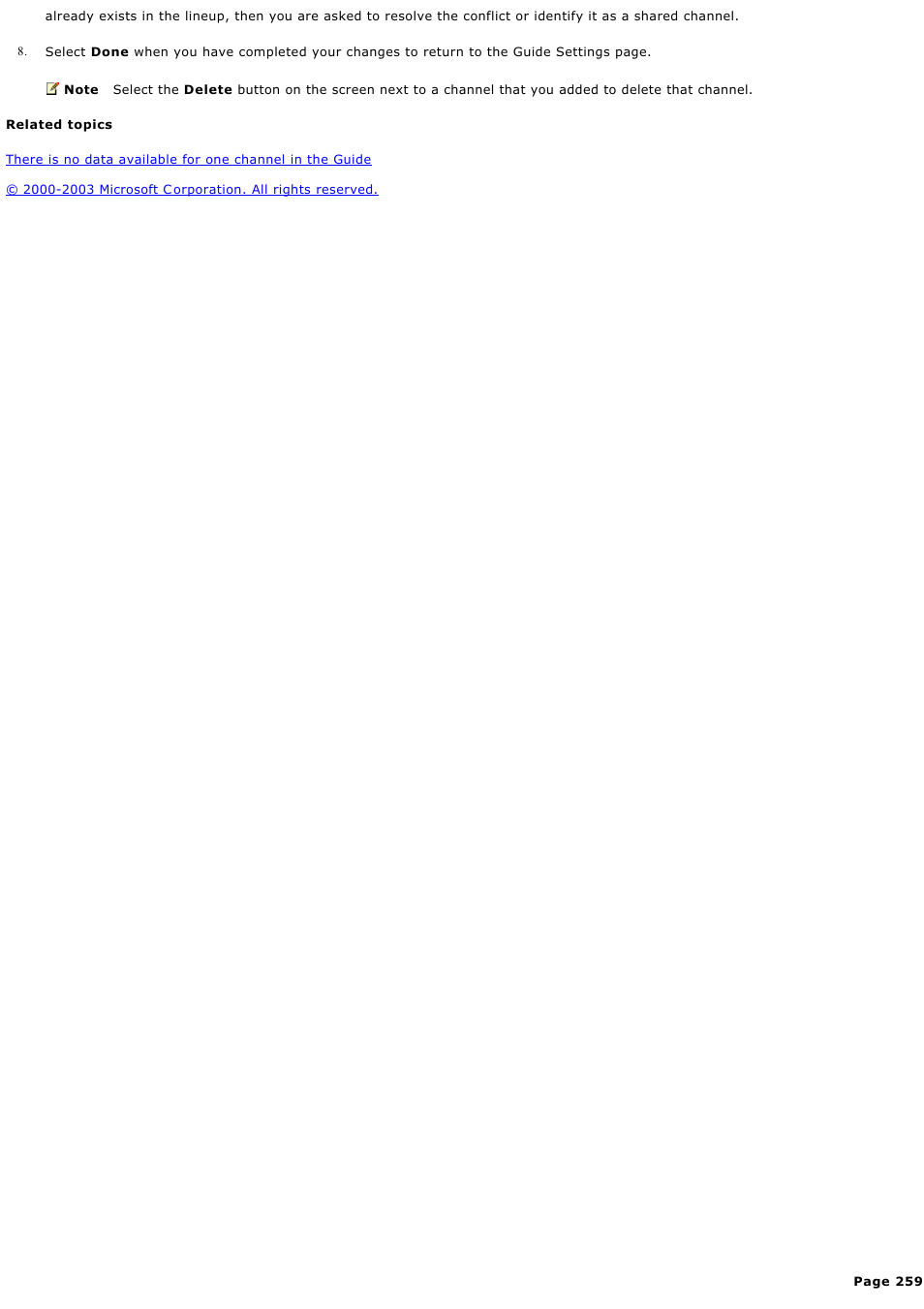 Sony PCV-RZ46G User Manual | Page 259 / 459