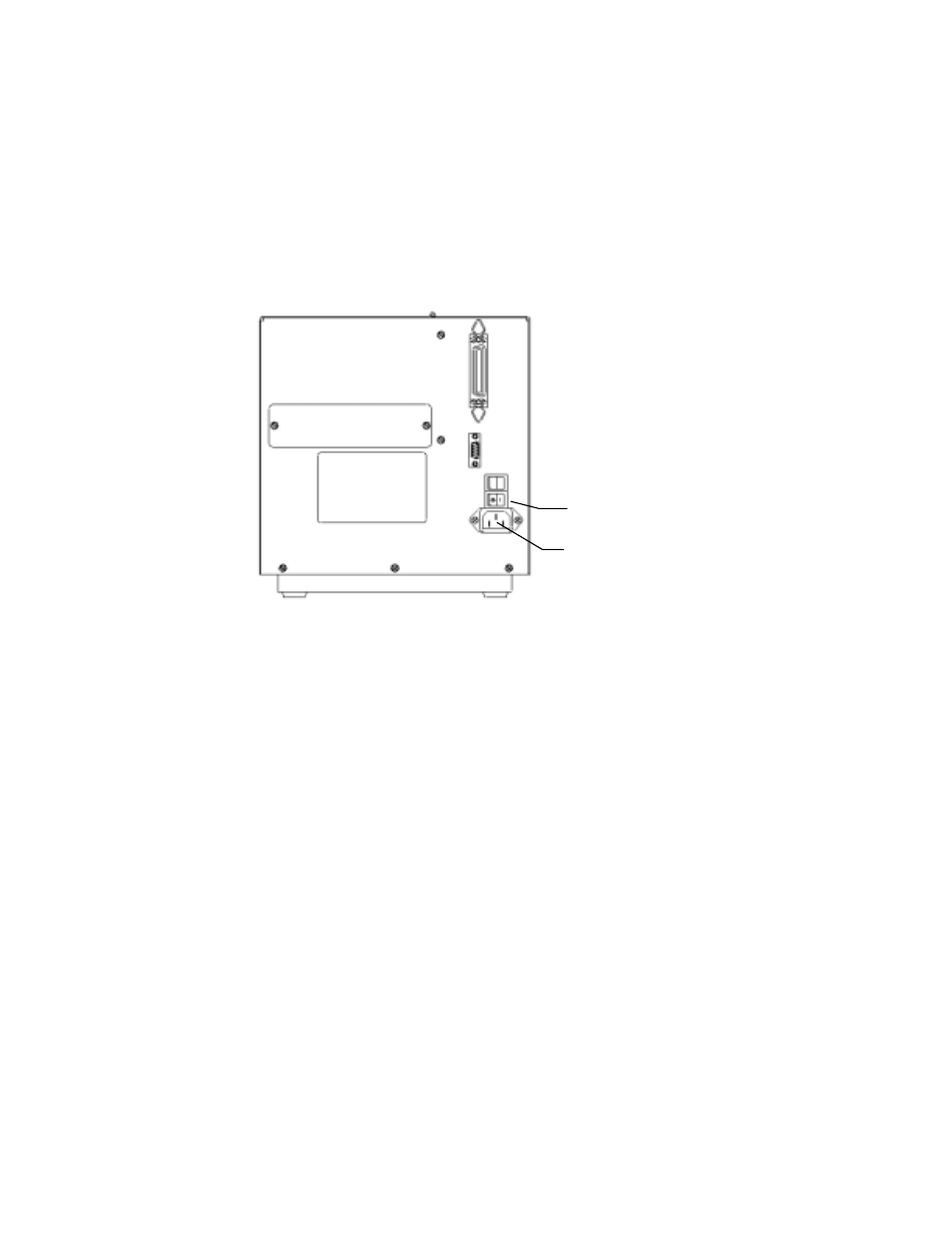 Connecting the power cord, Figure 8 - power cord connection | AMT Datasouth 4000 User Manual | Page 17 / 79