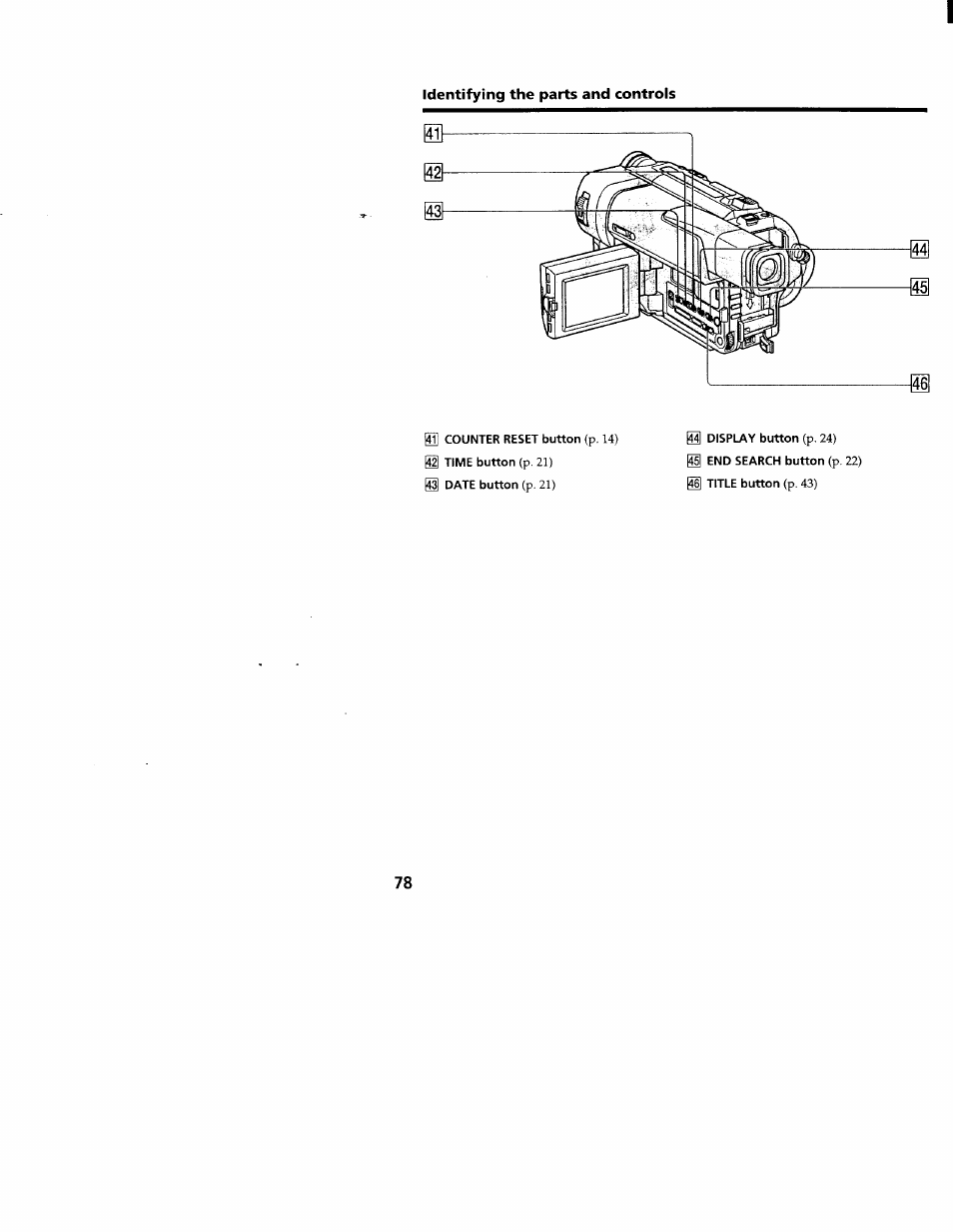 Sony CCD-TRV66 User Manual | Page 78 / 84