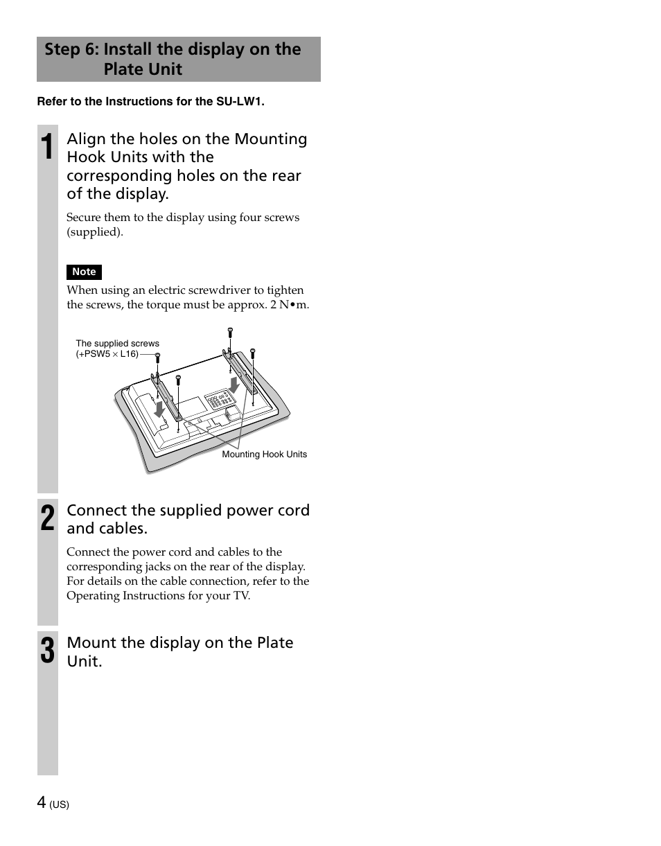 Sony KLV-S19A10 User Manual | Page 6 / 16