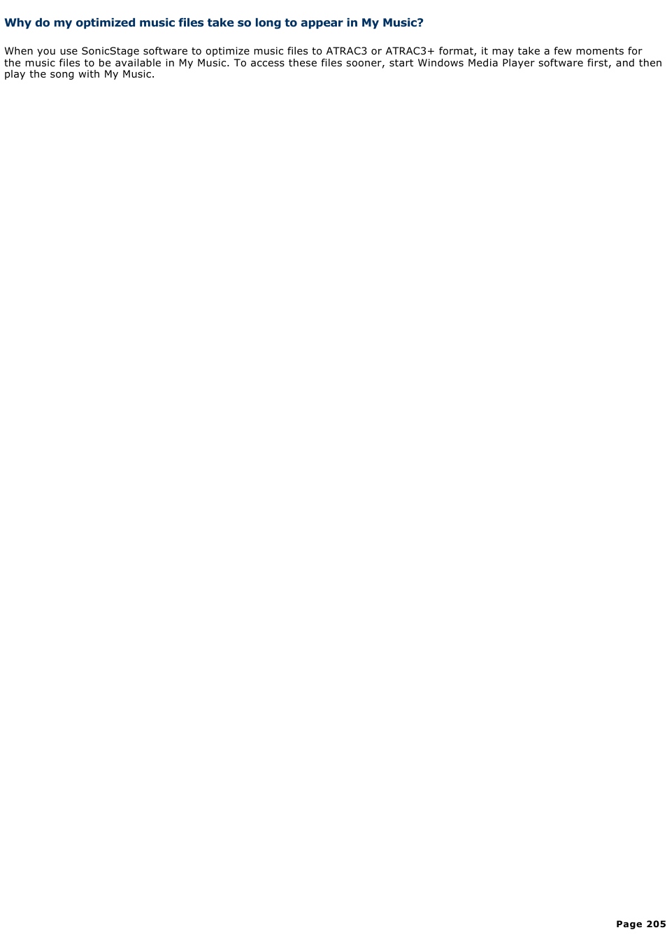 Sony VGC-RA710G User Manual | Page 205 / 262
