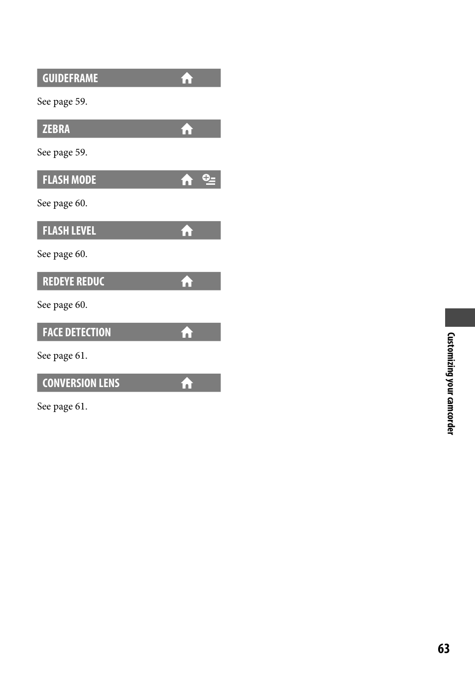 Sony DCR-SR220 User Manual | Page 63 / 111