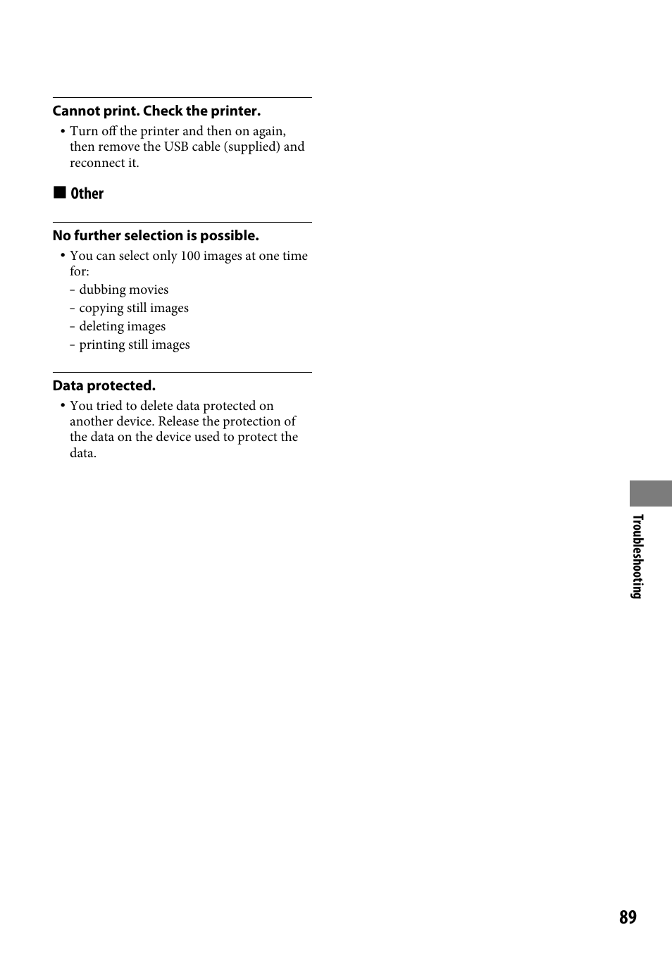 Other | Sony DCR-SR220 User Manual | Page 89 / 111