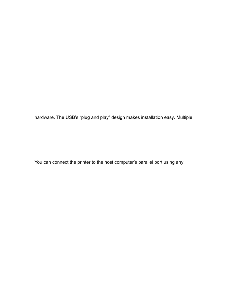 Computer connections, Usb interface requirements, Centronics parallel port | AMT Datasouth 4600 User Manual | Page 36 / 83