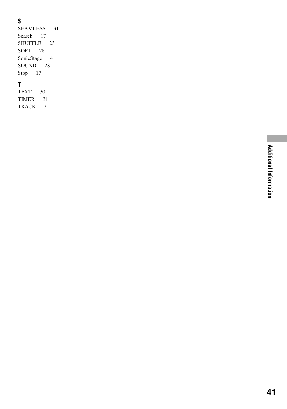 Sony D-NE920 User Manual | Page 41 / 43