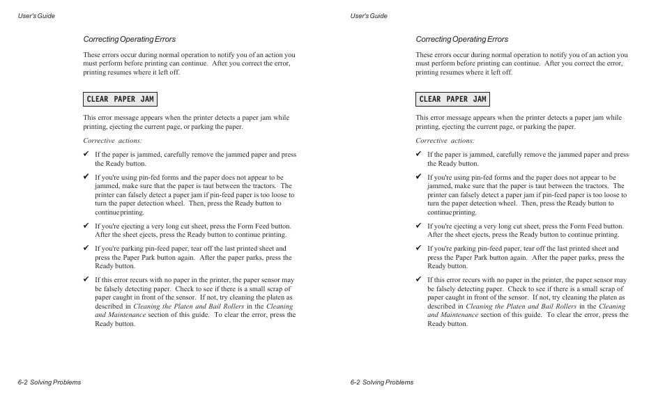 Clear paper jam | AMT Datasouth ACCEL-6300 User Manual | Page 119 / 257