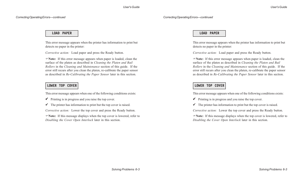 Load paper lower top cover | AMT Datasouth ACCEL-6300 User Manual | Page 120 / 257