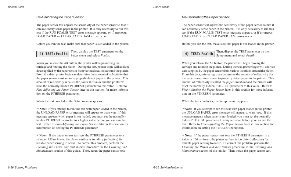 4) test: pcalib | AMT Datasouth ACCEL-6300 User Manual | Page 143 / 257