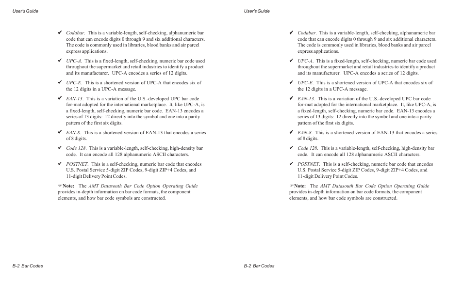 AMT Datasouth ACCEL-6300 User Manual | Page 161 / 257