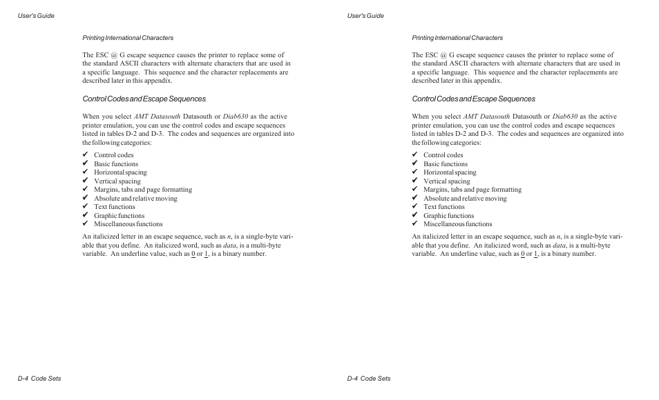 AMT Datasouth ACCEL-6300 User Manual | Page 183 / 257