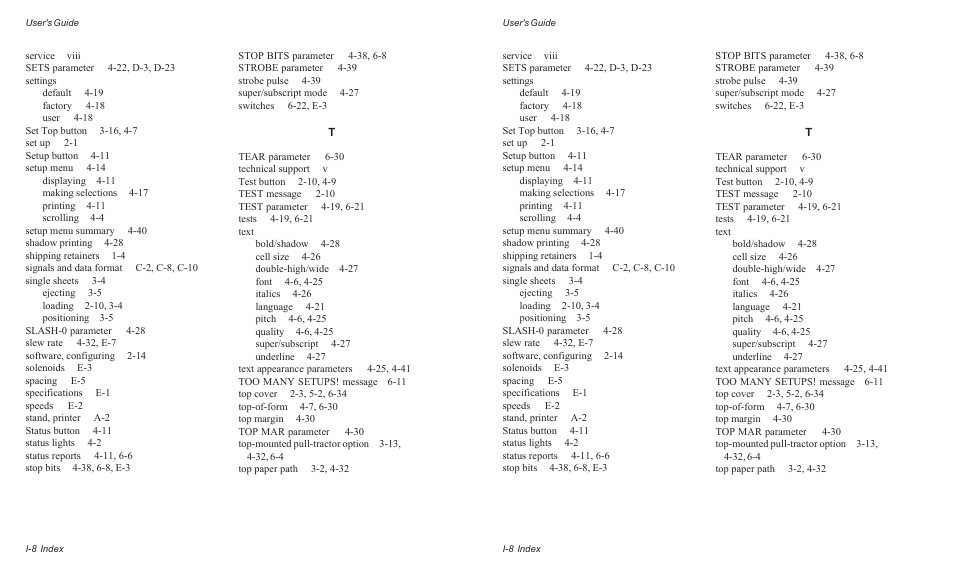 AMT Datasouth ACCEL-6300 User Manual | Page 253 / 257